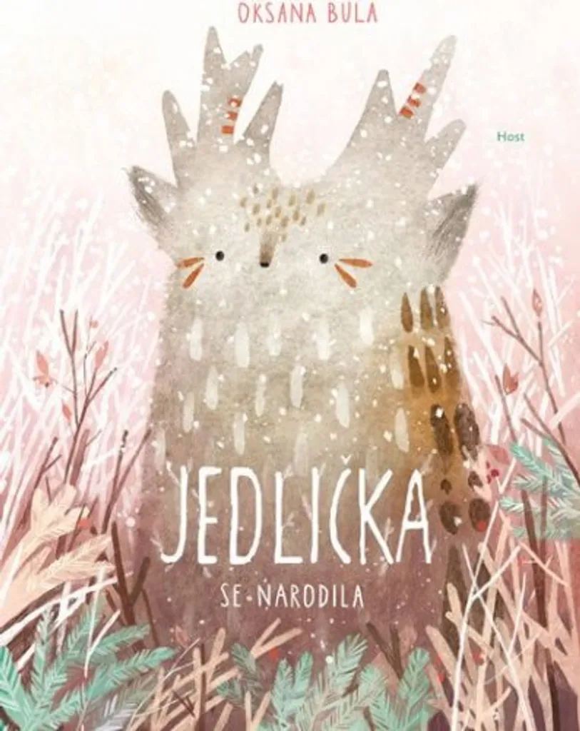 Album illustré enfant Jedlička se narodila conte hivernal poétique