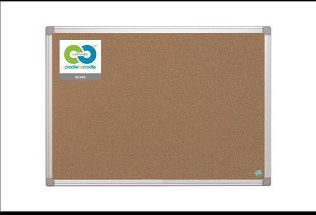 Bi-Office Earth Professionelle Korktafel mit Aluminiumrahmen 150x120cm