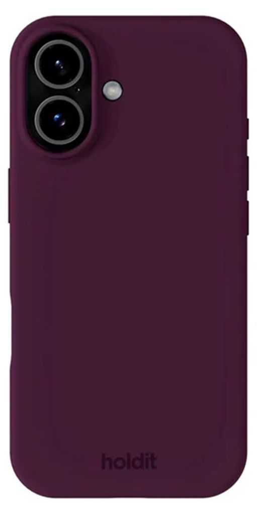 Holdit Silicone Case voor de Apple iPhone 17 - Deep Plum Productafbeelding 