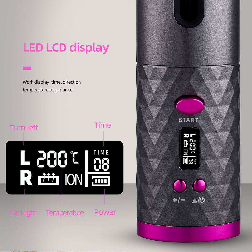 Drahtloser Automatischer Lockenstab(Gold), die Beste Produktbild 6