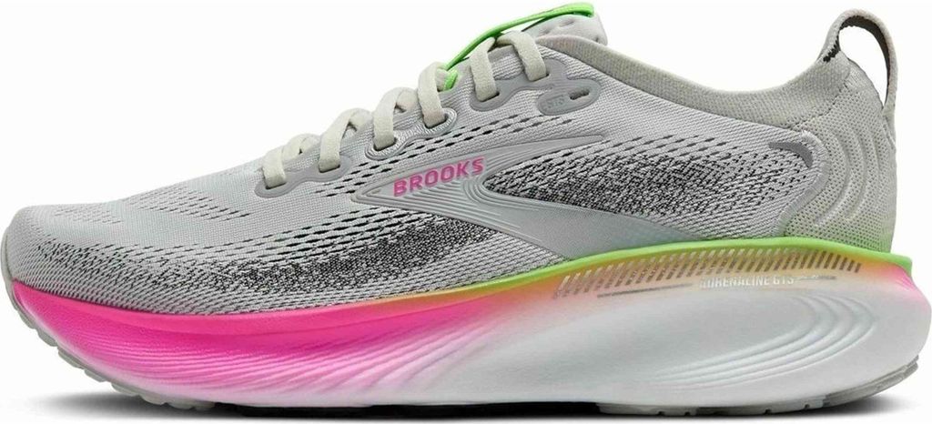 BROOKS Adrenaline GTS 25 Damen Laufschuhe Hellgrau EU 41 Produktbild 