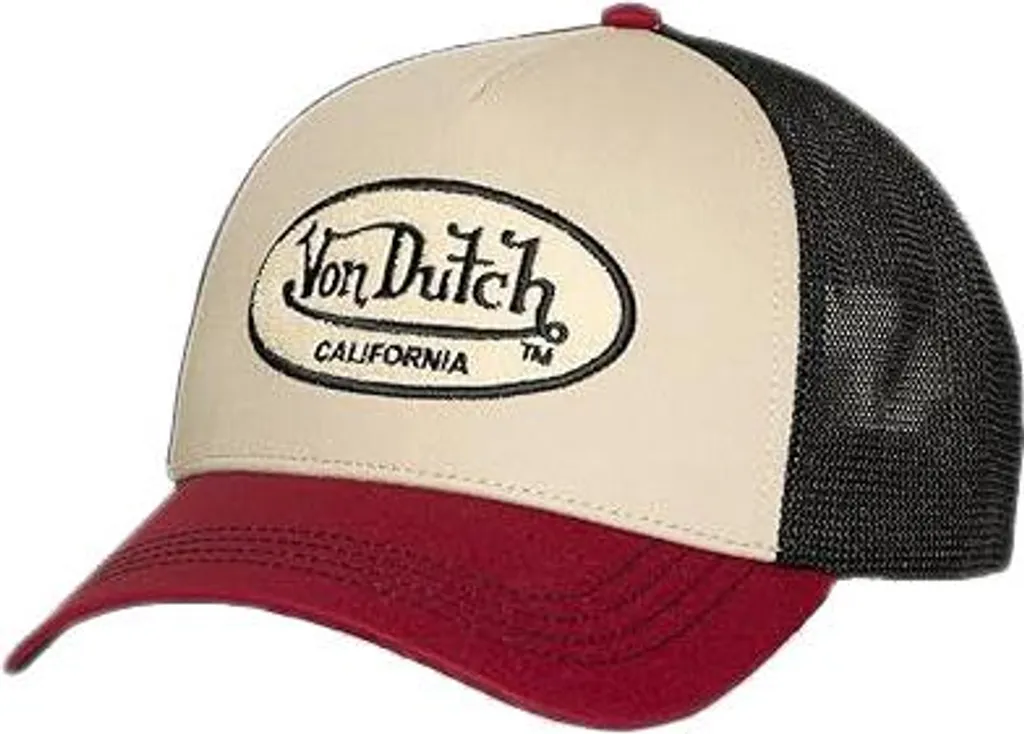 Von Dutch Originals Cappello Trucker Terry Blu Rosso | Icona Streetwear