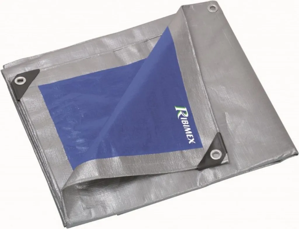 Bâche de protection étanche et bâche de chantier 10x15m Ribimex