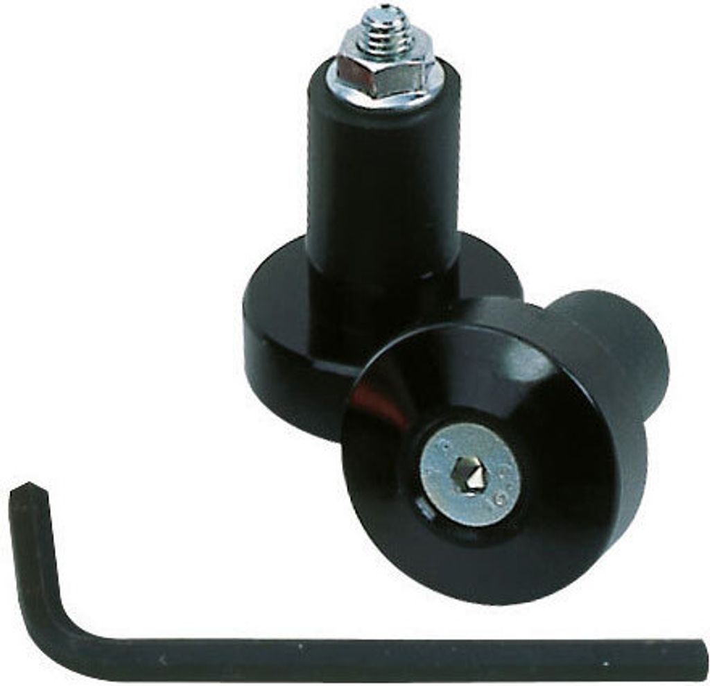 Oxford Lenkerstopfen Barends 1 Lenkerstopfen 1 schwarzer 22 mm Lenker