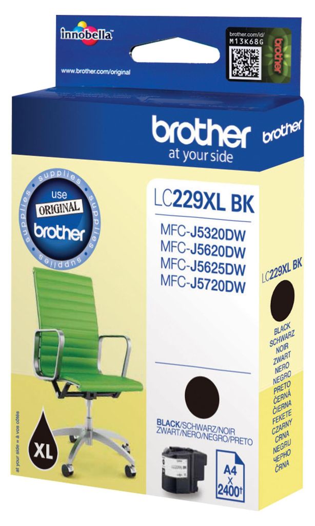 Brother LC-229XLBK Druckerpatrone schwarz Produktbild 
