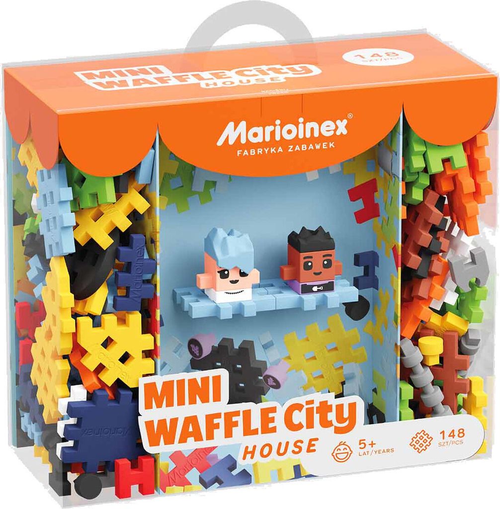 MARIOINEX Mini-Waffelblöcke 148 Stk. Haus 04152 Produktbild 