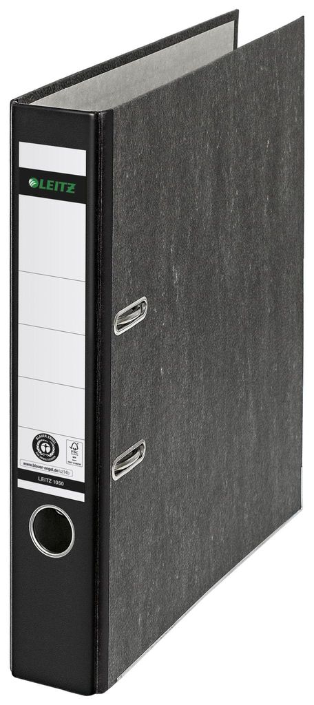 Leitz Ordner 10505095 DIN A4 52mm RC schwarz Produktbild 