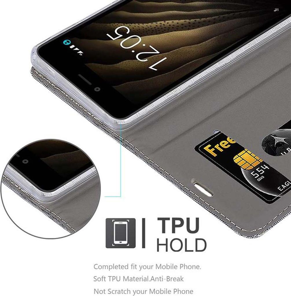 Cadorabo Hoesje Voor Lenovo K6 / K6 POWER In METAAL ZWART - Hard Case Beschermhoes In Metaal Look Tegen Krassen En Stoten