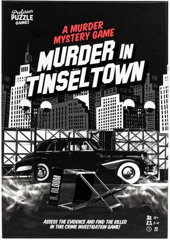Murder in Tinseltown Kartenspiel Detektivspiel Hollywood Krimi Rätsel
