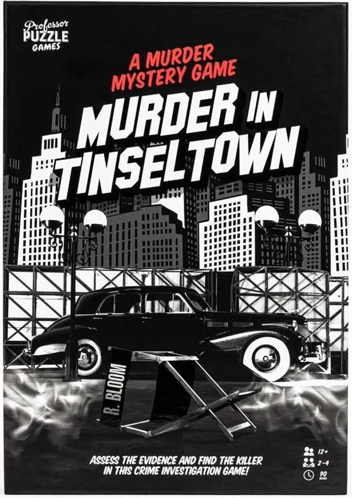 Jeu d'enquête Murder Mystery Hollywood Murder in Tinseltown pour soirées