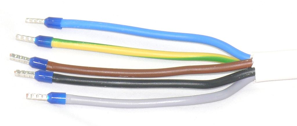 Stromkabel Geräteanschlusskabel Verlängerung PVC H05VV-F 3x1,5 15m weiss 