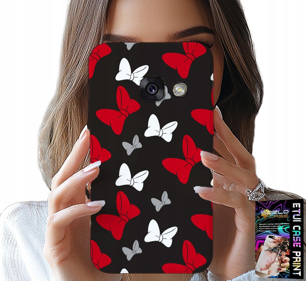 Etui Für Samsung A5 2017 - Bögen Rote Und Weisse Maus, Designs