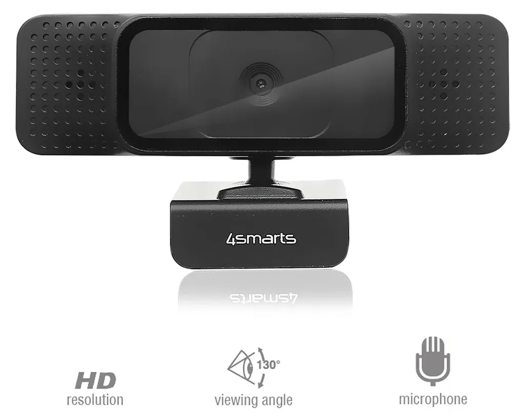Caméra de visioconférence USB 1080p haute définition pour ordinateur fixe