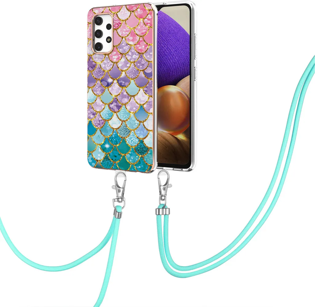 Custodia da Viaggio Samsung A32 4G - Cover con Tracolla Antifurto