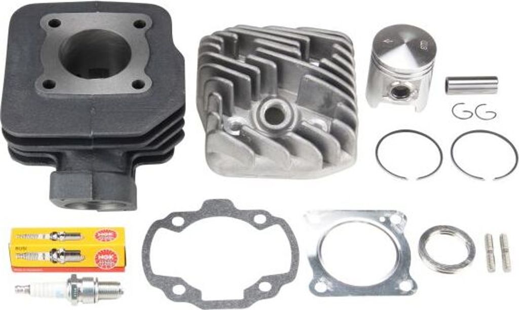 Zylinder Set 50ccm 40mm mit Kopf für Peugeot AC Buxy Speedfight 1 2 Vivacity Citomerx