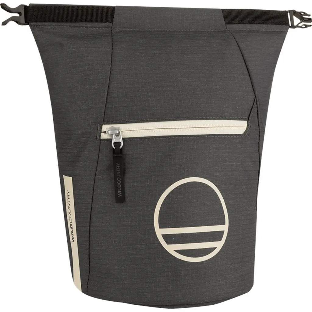 Sac à Magnésie pour le Bloc Wild Country Spotter Onyx : Stable et Large