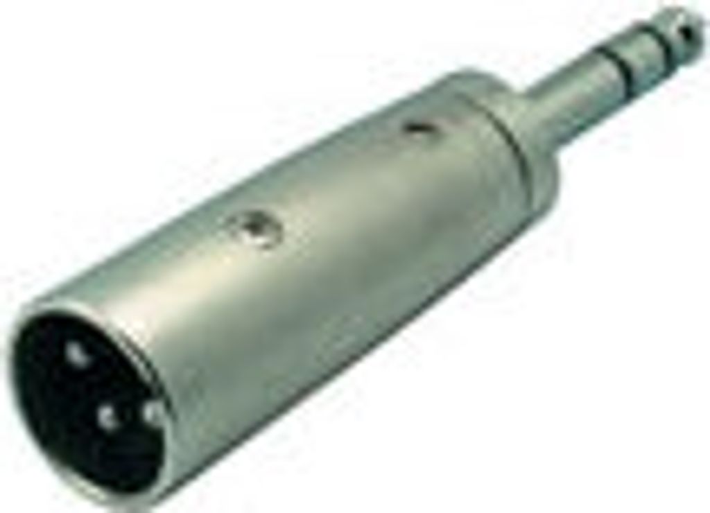 Adapter Cannon / XLR-Stecker an 6,3mm Stereo-Klinkenstecker, Good Connections