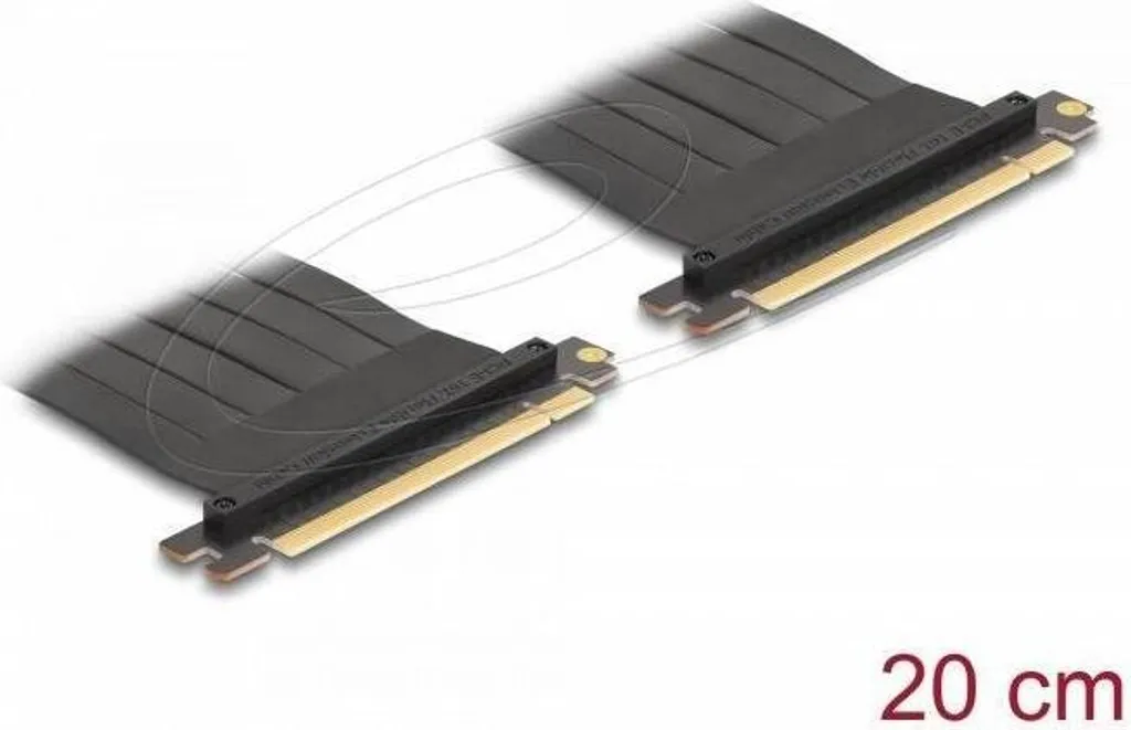 Adaptateur Riser PCI Express x16 3.0 Delock pour Montage GPU Déporté