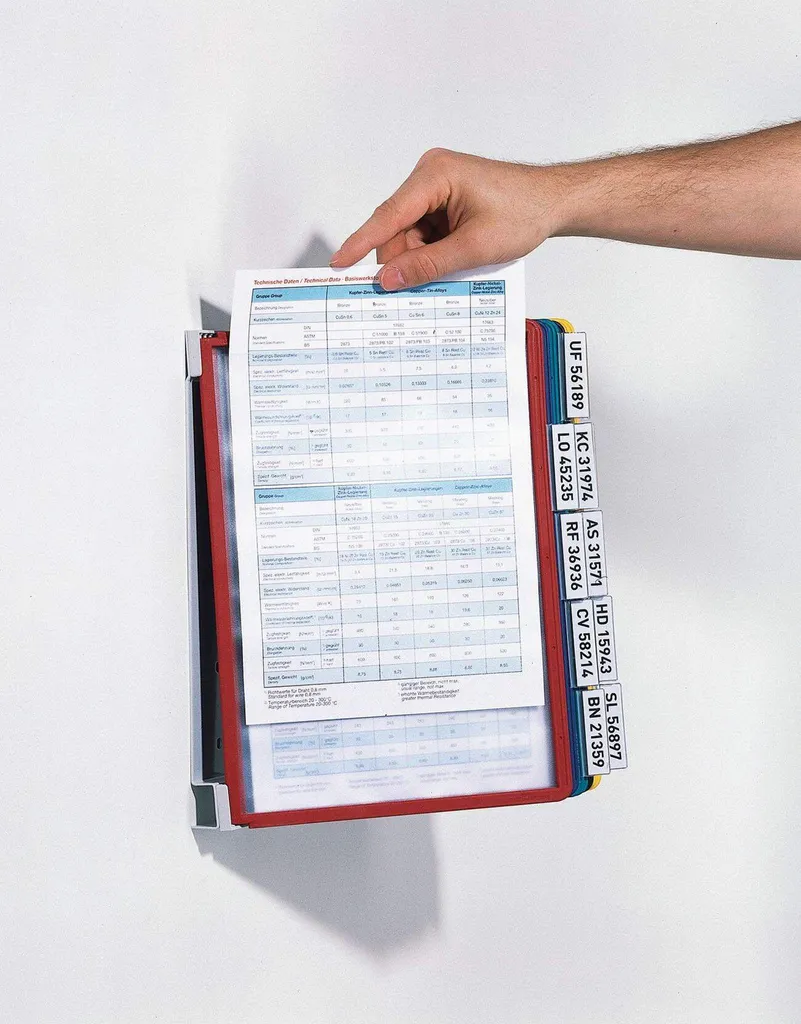 Leggio Durable Vario Wall 10 (556700) per Sicurezza sul Lavoro A4 - 6