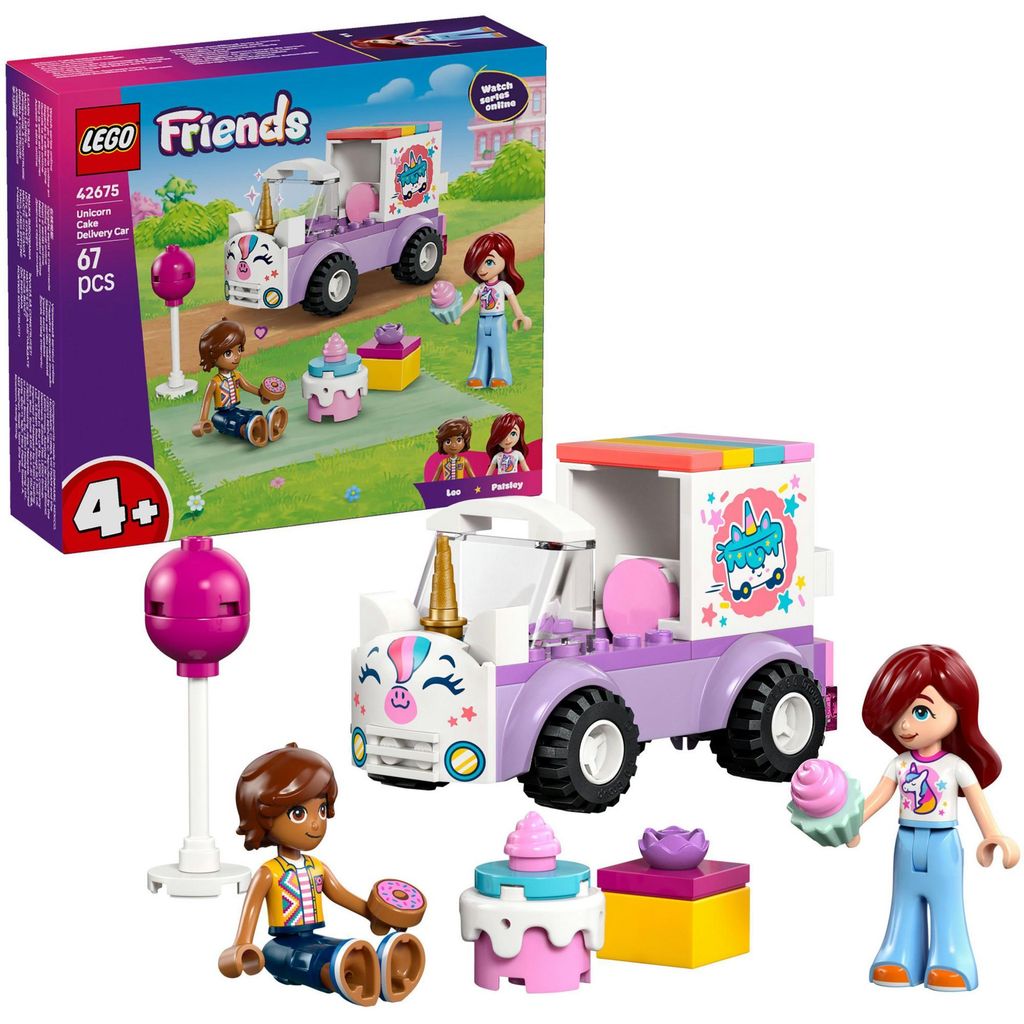 LEGO Friends Macchina Unicorno per Consegna di Torte 42675 Immagine del prodotto 