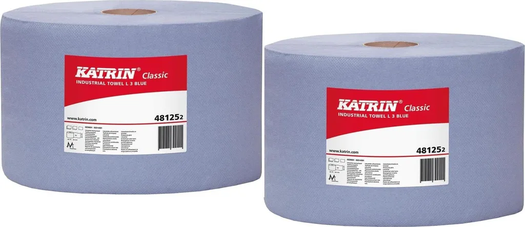 Rouleau d'essuyage bleu pour nettoyage intensif Classic L3 3 plis