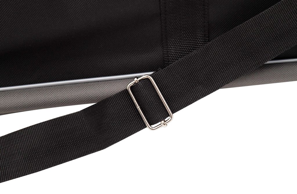 Mikado Obal Na Pruty, trójkomorowy, czarny, 100 cm Zdjęcie produktu 