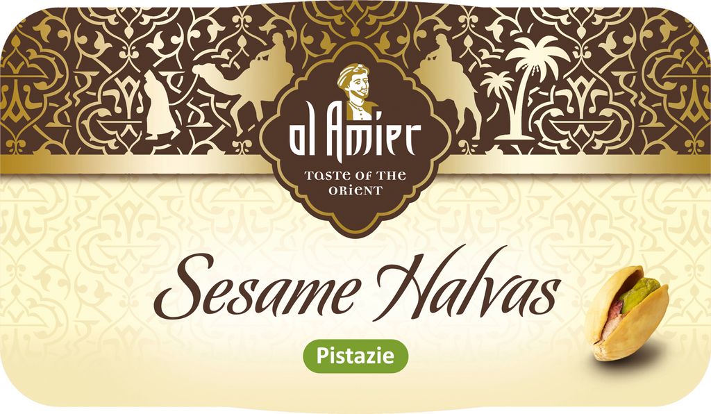 Al Amier Halvas mit Pistazien Produktbild 