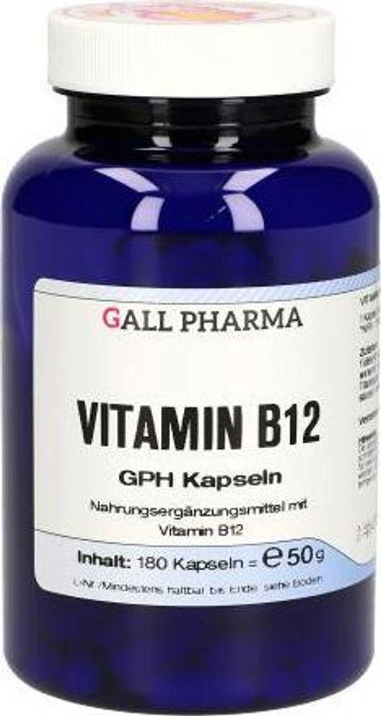 Vitamin B12 Gph Kapseln 180 St