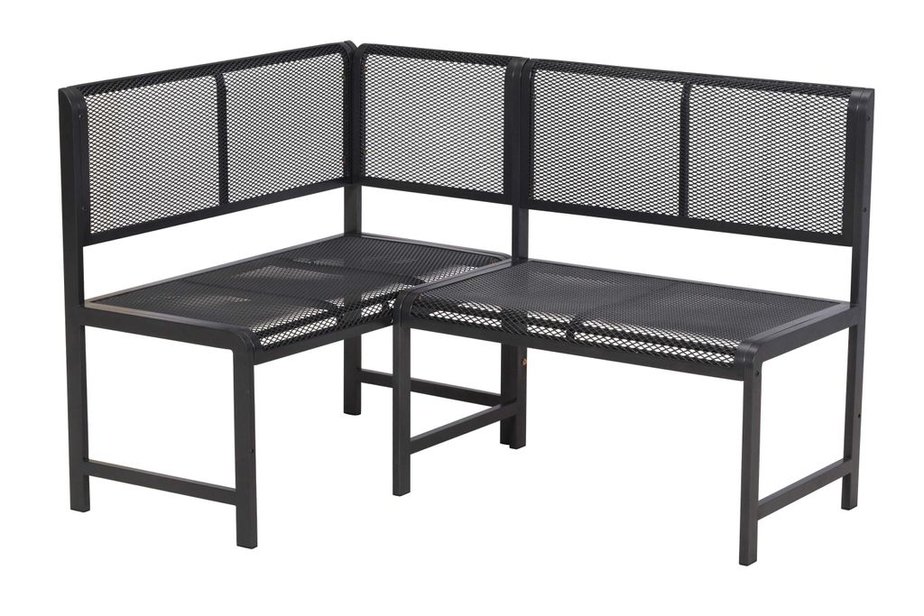 Merxx Elos Eckbank, graphit, Aluminium Produktbild 