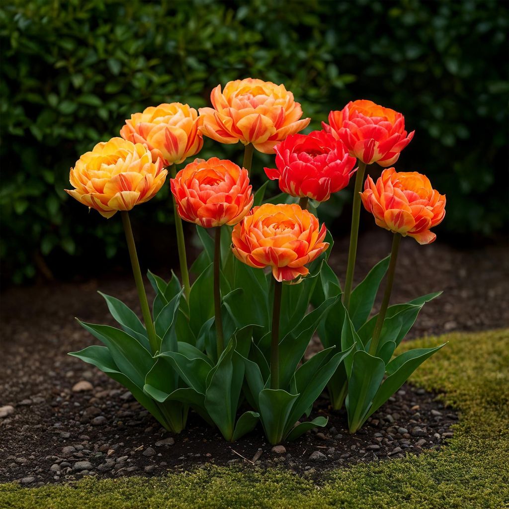 Bulbes de fleurs Tulipa Gudoshnik Double - Double floraison Image du produit 