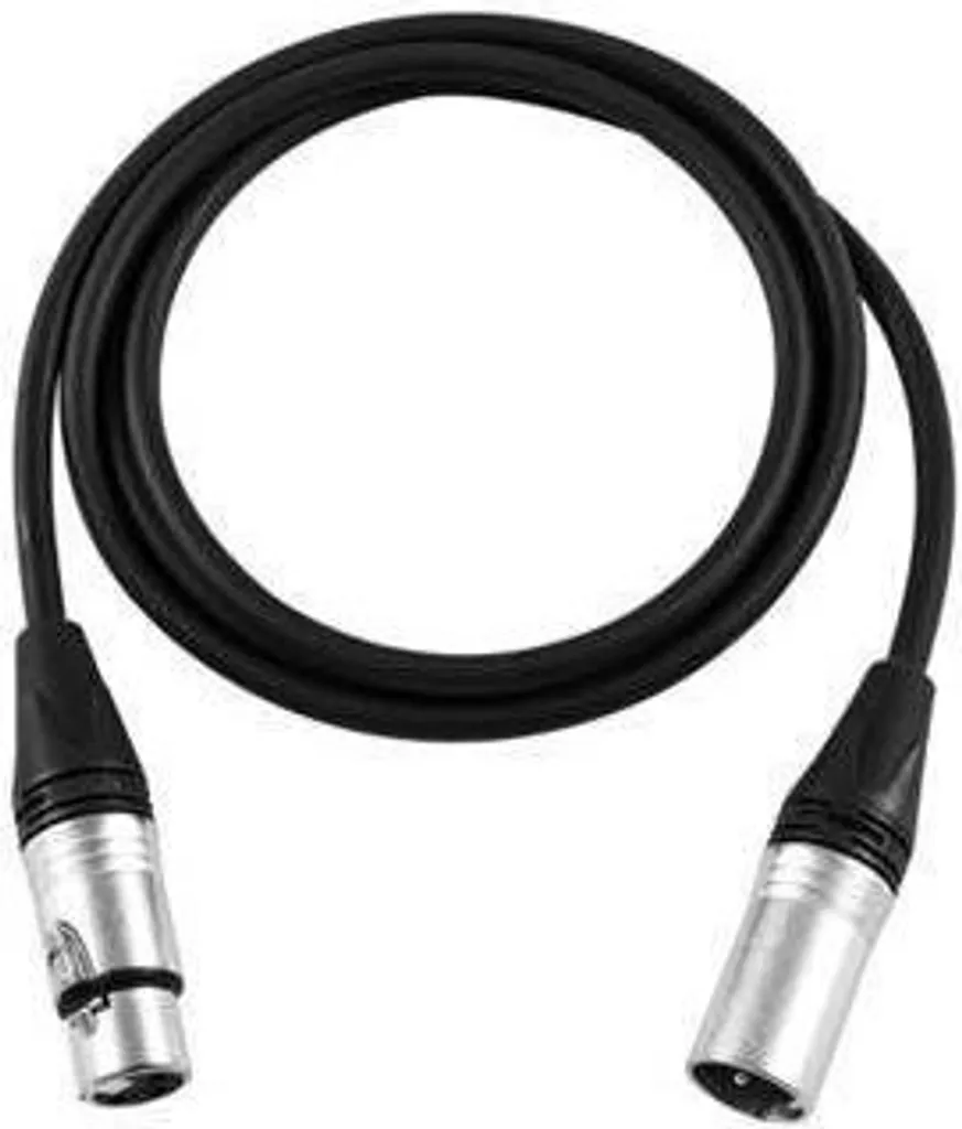 Câble de Modulation XLR Symétrique Aq 2m pour Ampli et Enceintes Pro