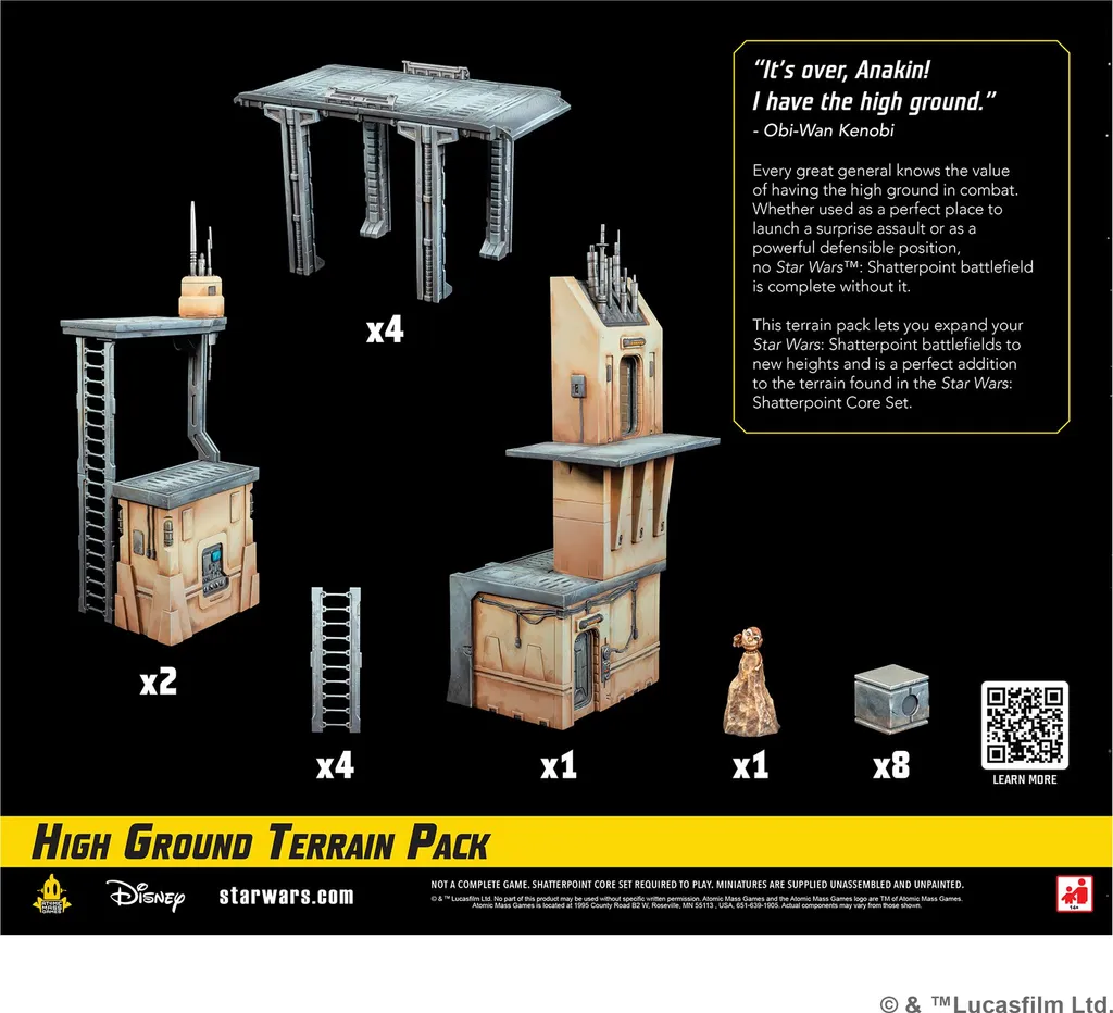 Améliorez votre Table Shatterpoint avec le Pack Terrain Haute Position