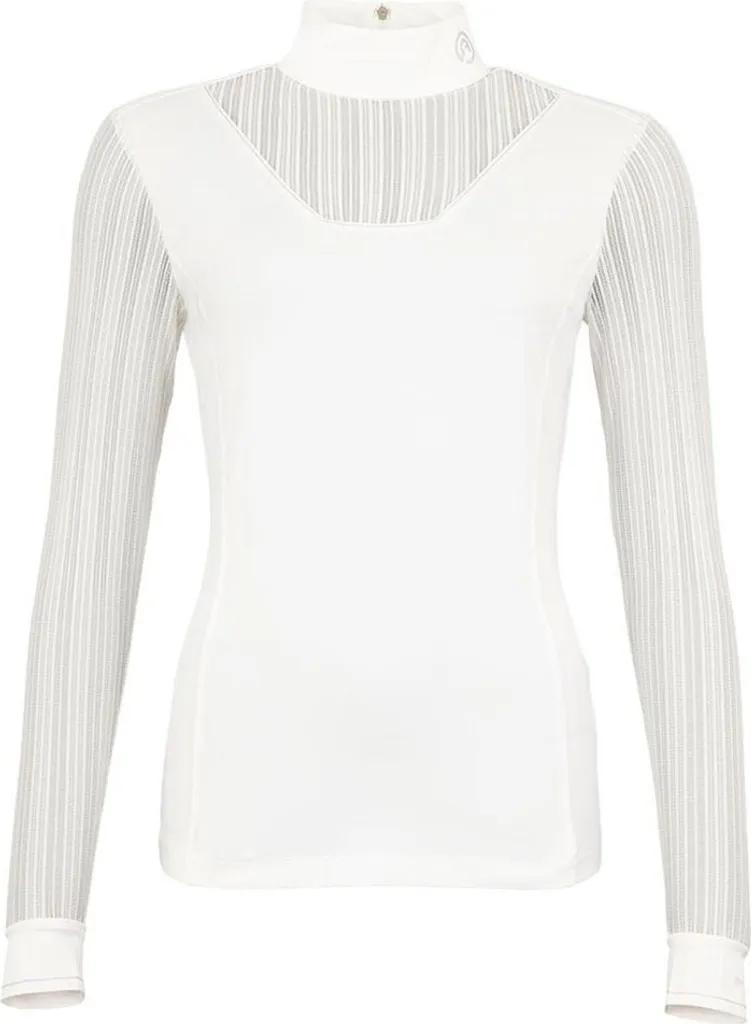 Maillot de compétition ANKY Femme manches longues ATP20201 Blanc Taille M