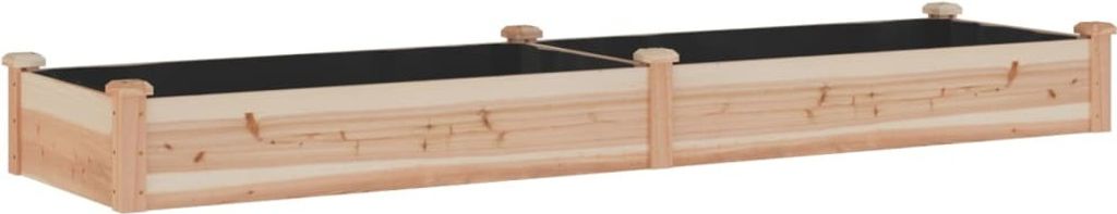 vidaXL Letto rialzato con inserto 240x60x25 cm in legno Immagine del prodotto 