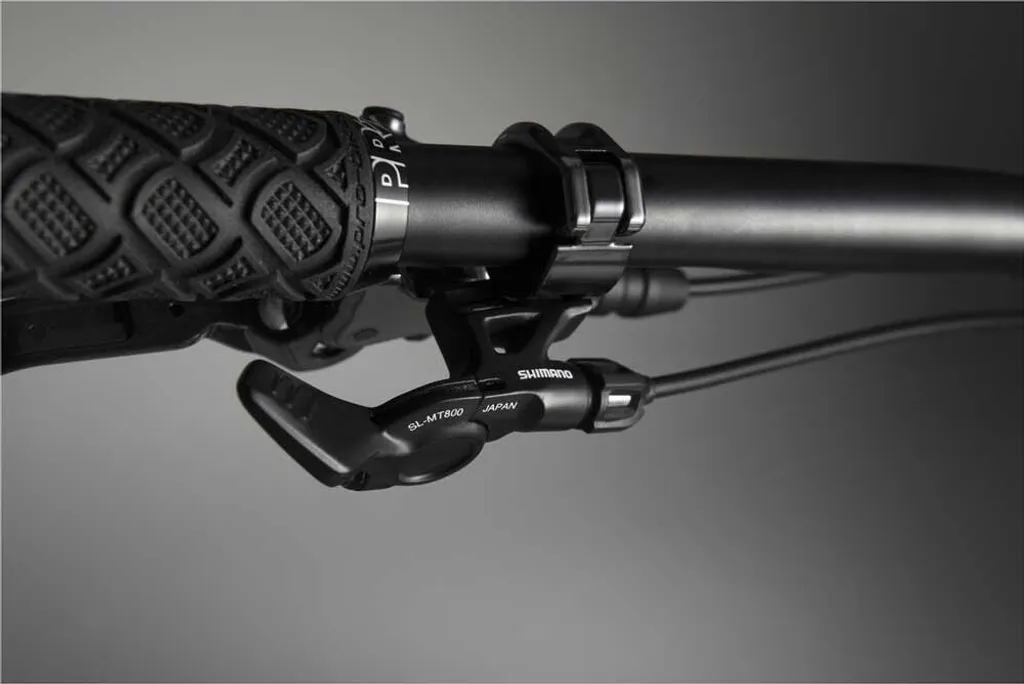 Commande Shimano XT SL-MT800 I-Spec EV pour Tige Télescopique VTT Noir