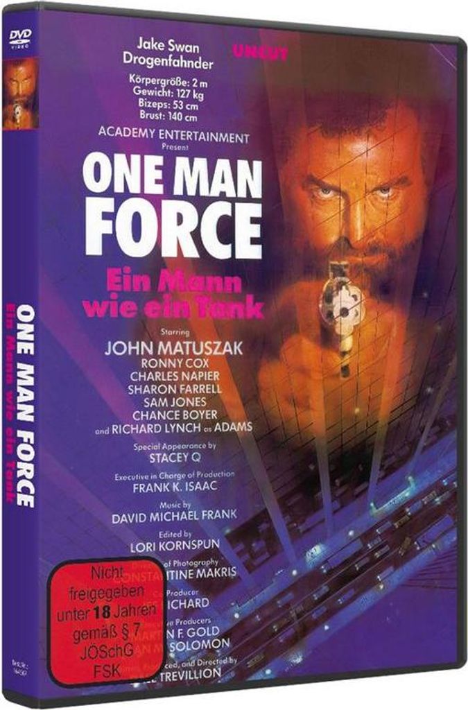 One Man Force - Ein Mann Wie Ein Tank - 375 Media - (DVD Video / Action)