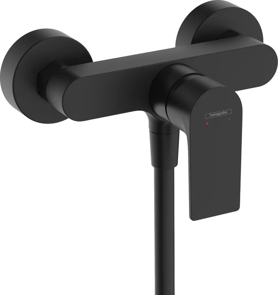 Hansgrohe Rebris E: Vivi il Tuo Momento Doccia in Nero Opaco