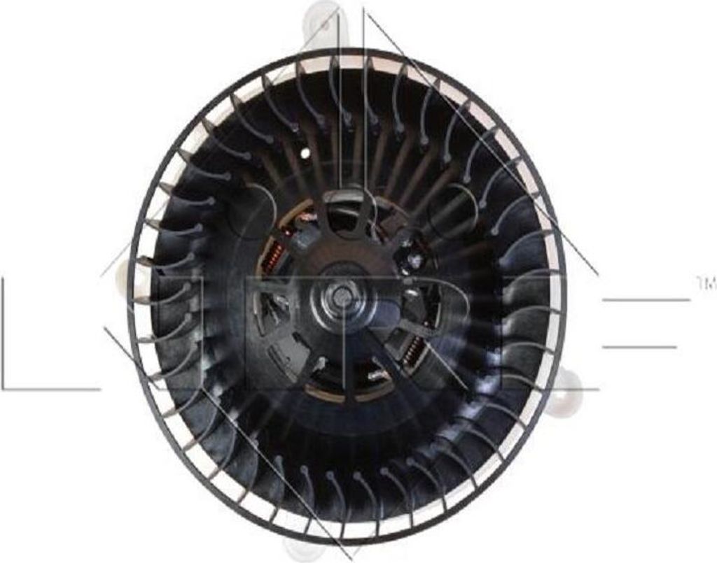 Innenraumgebläse 12 V 2-polig NRF für u.a. MERCEDES-BENZ E-KLASSE