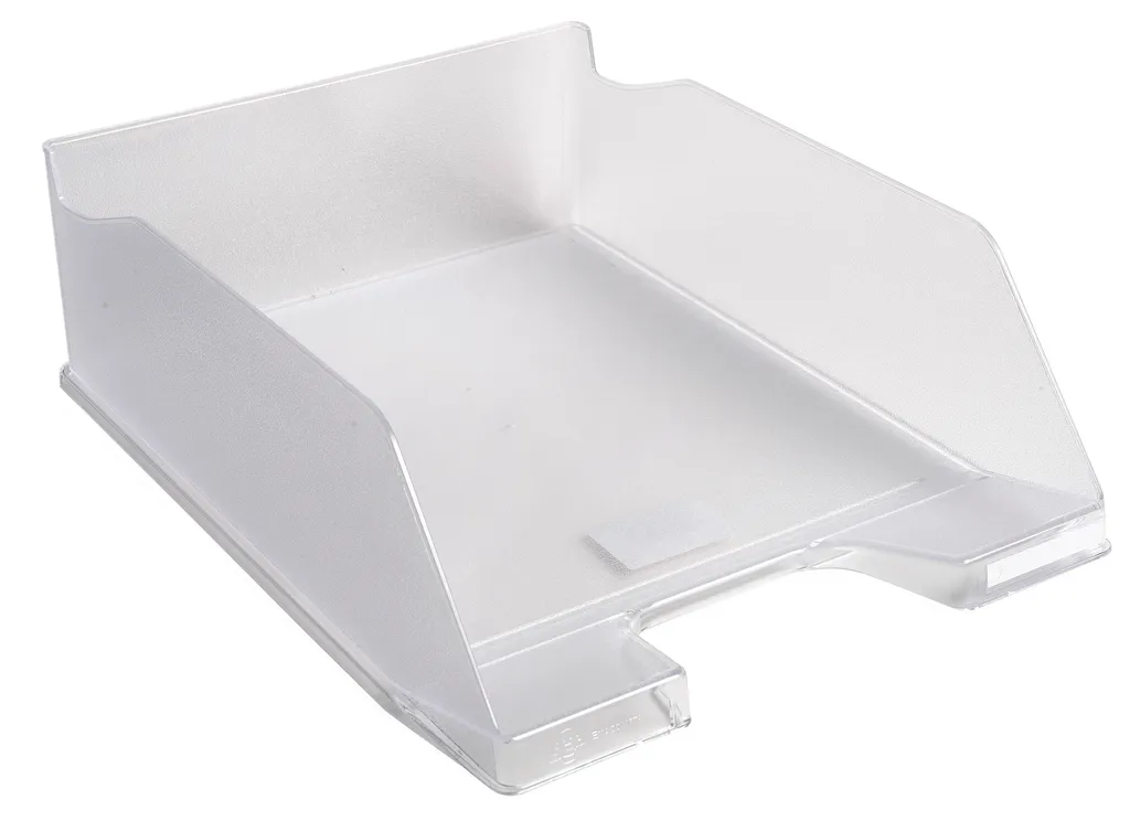Corbeille de bureau COMBO MAXI Cristal Grande Capacité Format A4+