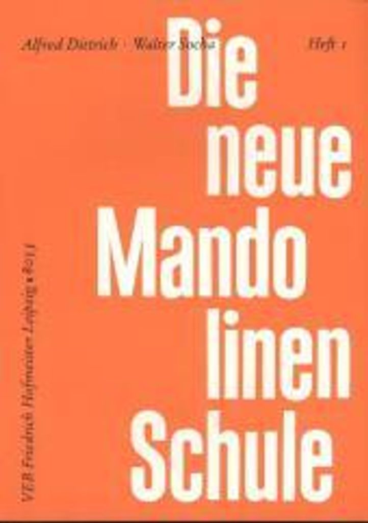 Die neue Mandolinen-Schule. H.1 Produktbild 