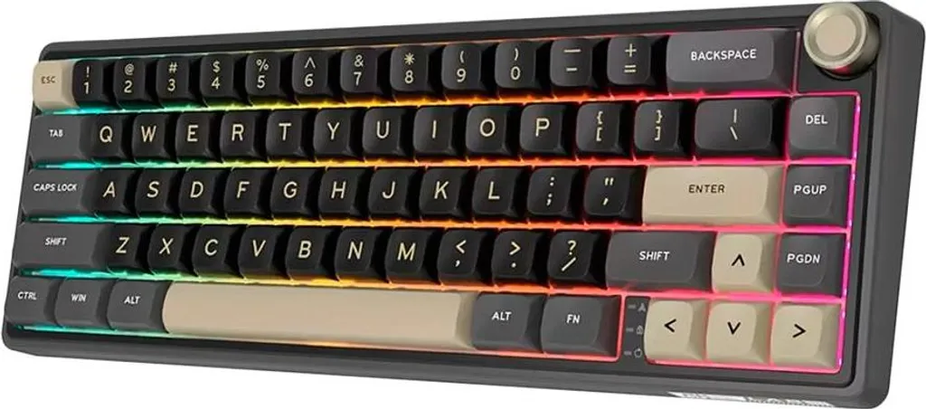 Clavier Gamer Mécanique R65 Phantom Royal Kludge Switch Chartreuse Vert