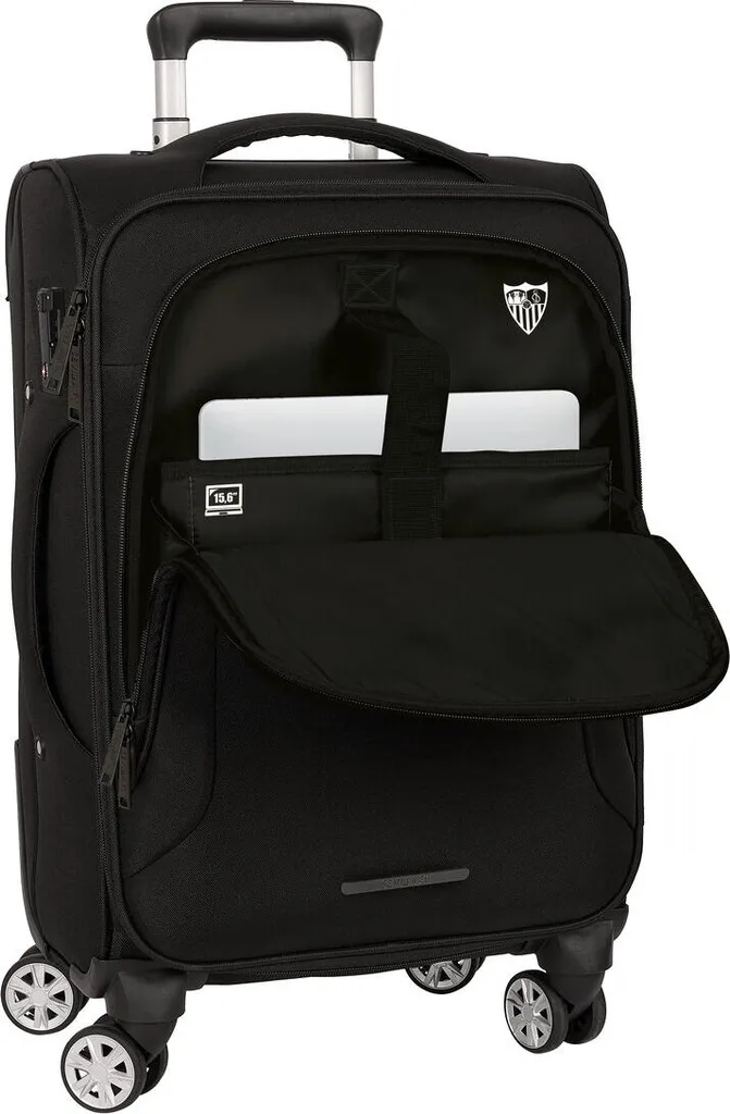 Valise cabine Sevilla FC Business Noir 20'' - Bagage officiel 51 cm