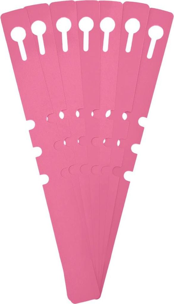 CombiCraft Loose štrbinové štítky ružové - 210x20mm - Obrázok produktu 