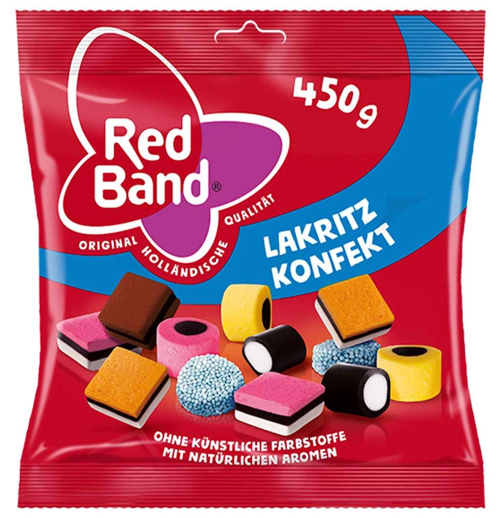 Red Band Lakritz Konfekt 450 g Produktbild 