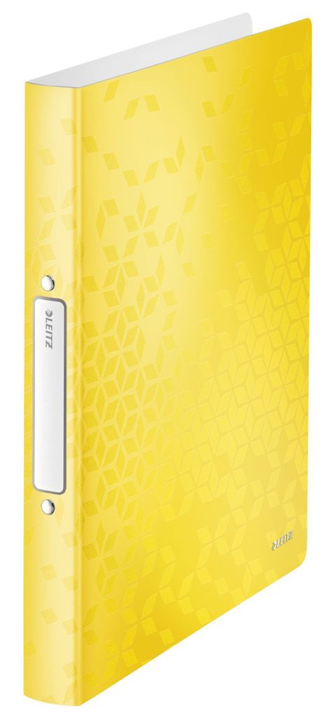 LEITZ 4257-00-16 Raccoglitore WOW a 2 anelli giallo 3,2 cm Immagine del prodotto 