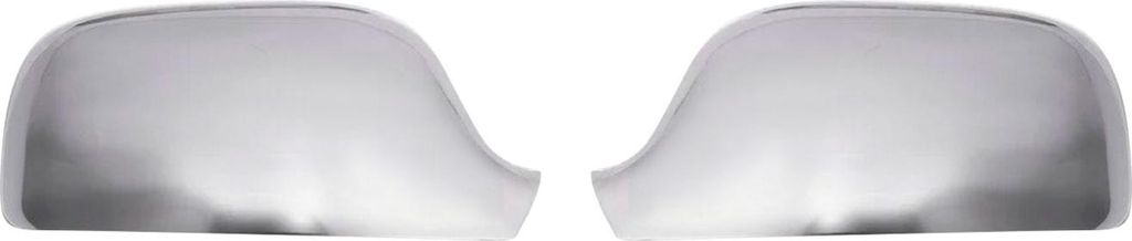 Spiegelkappen Spiegelabdeckung für VW Touareg 2002-2010 Edelstahl Silber 2tlg