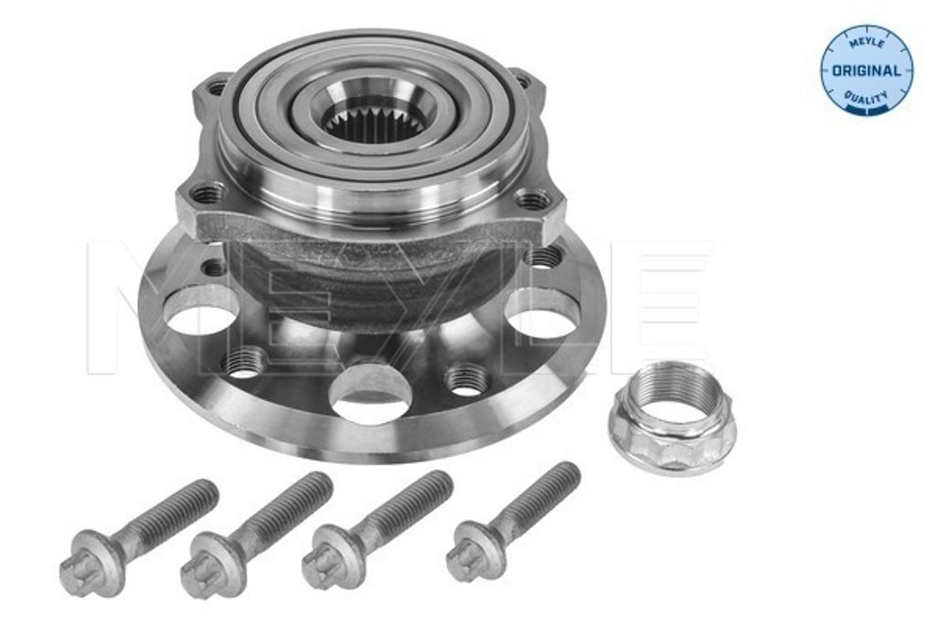 MEYLE Reparatursatz Radnabe 014 753 0003 Hinten passend für MERCEDES-BENZ C-Klasse Limousine (W204) 50mm 49mm 148mm