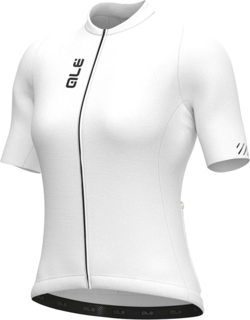 ALÉ Kurzarm Fahrradtrikot - COLOR BLOCK PRAGMA - Weiß XL