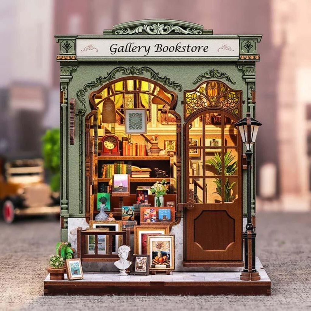 Habarri | DIY Book Nook - Buchgalerie - CuteBee - Puzzle 3D Produktbild 