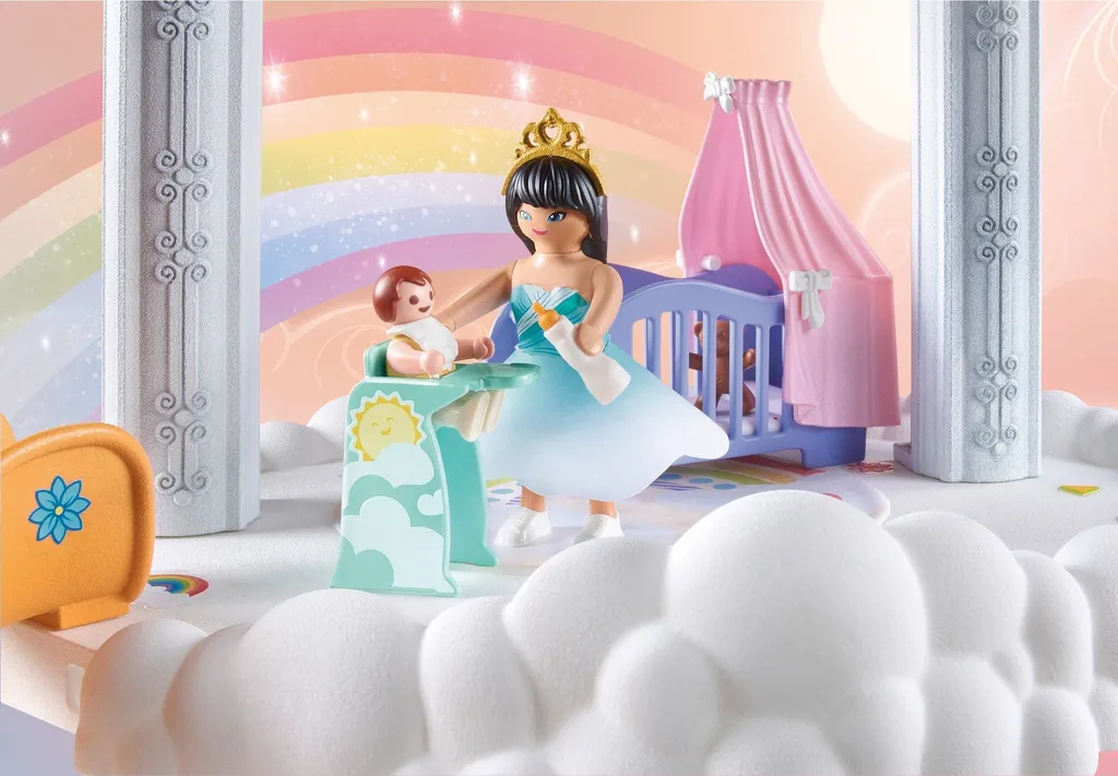 Jouet de construction Nuage de bébé céleste Princess Magic PLAYMOBIL
